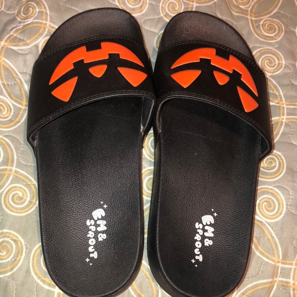 em and sprout Shoes - Em and sprout pumpkin slides